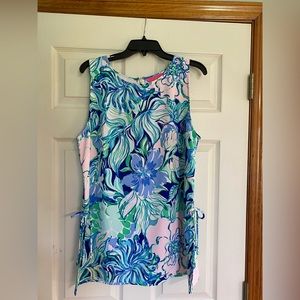 Lilly Pulitzer Donna Top, Party Thyme XL